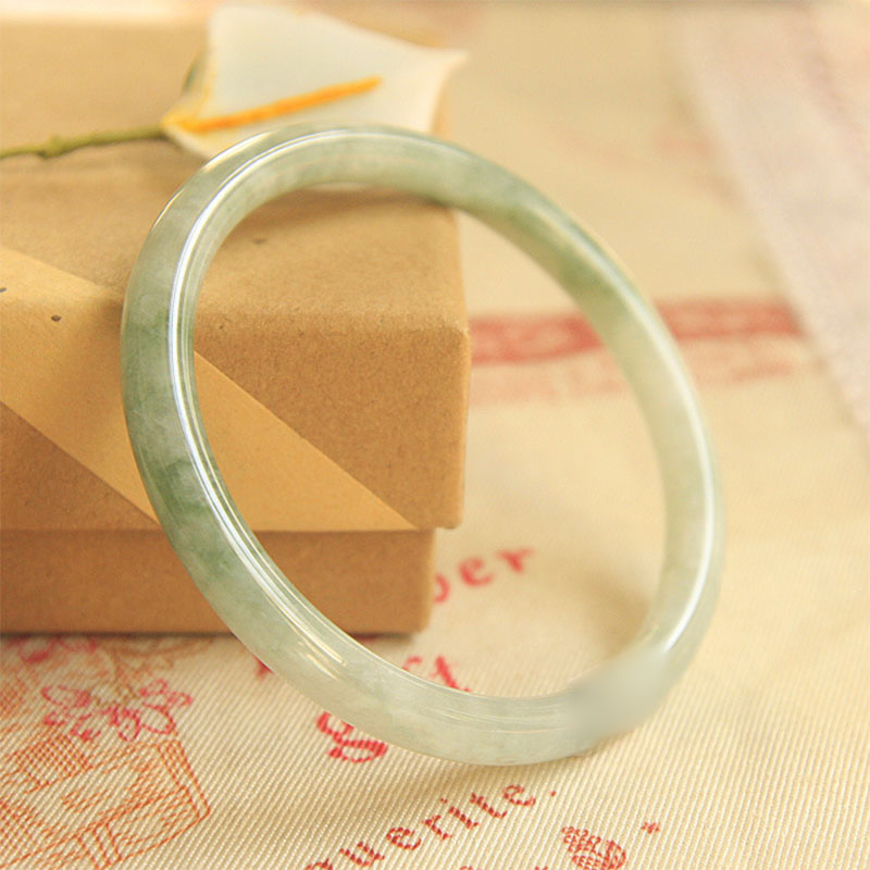 KarmaRipple's Authentic Jade Peace Balancing Bangle Bracelet p1