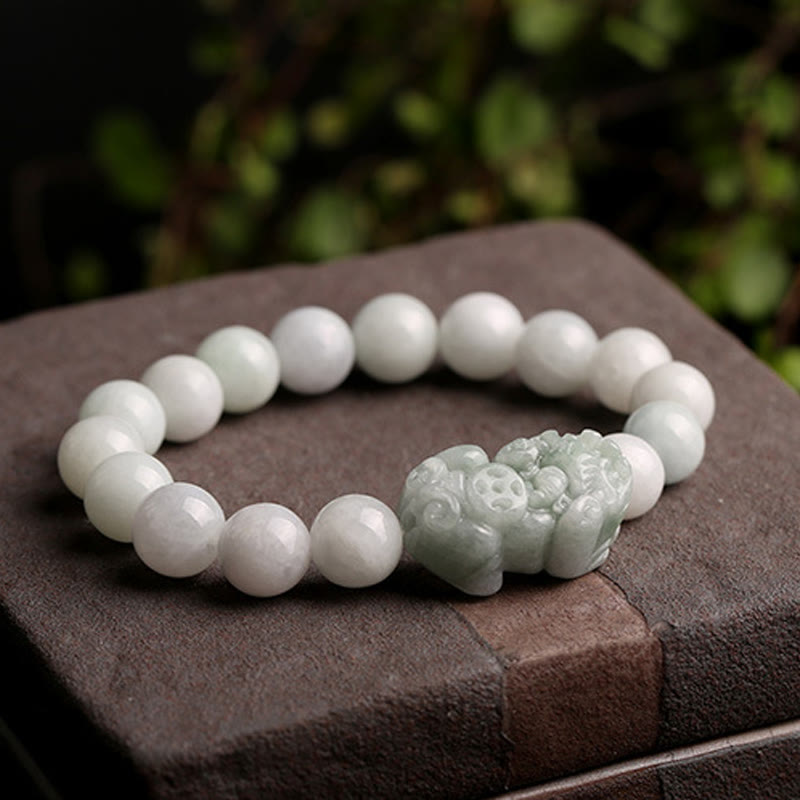 KarmaRipple's Fengshui Wealth Prosperity Jade PiXiu Fortune Bracelet p4