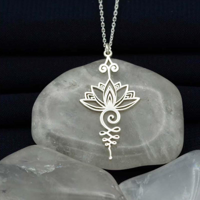 KarmaRipple's Lotus Fortune Wealth Pendant Necklace p10