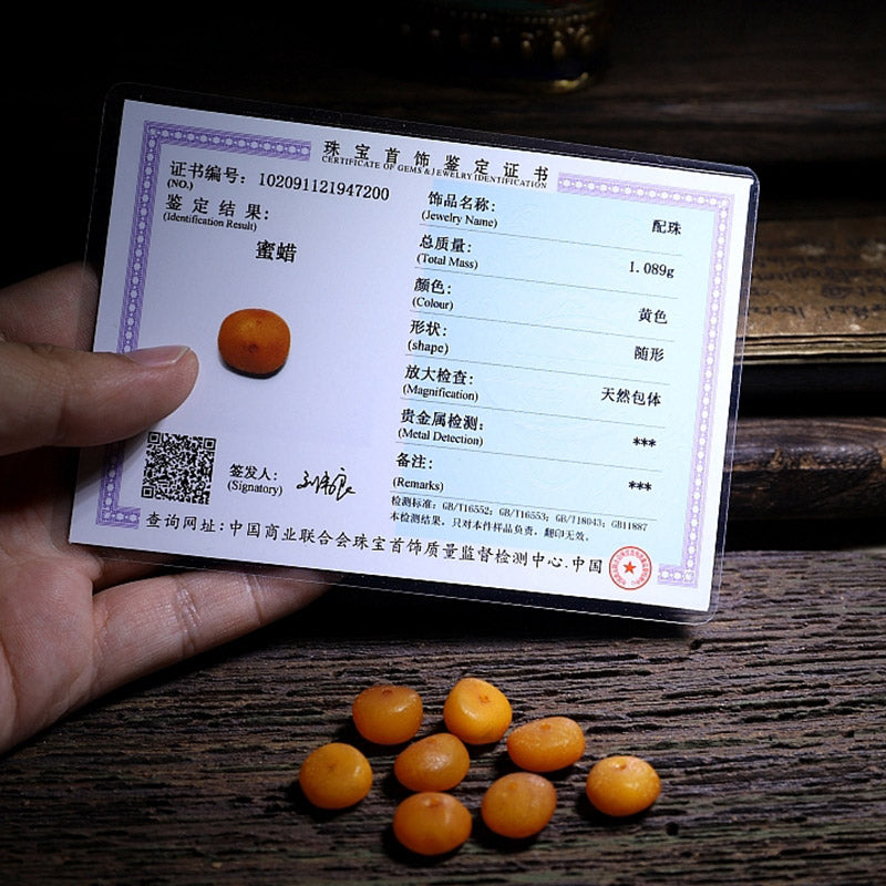 KarmaRipple's 108 Mala Beadwork Tibet Sheep Horn Amber Fortune Bracelet p19