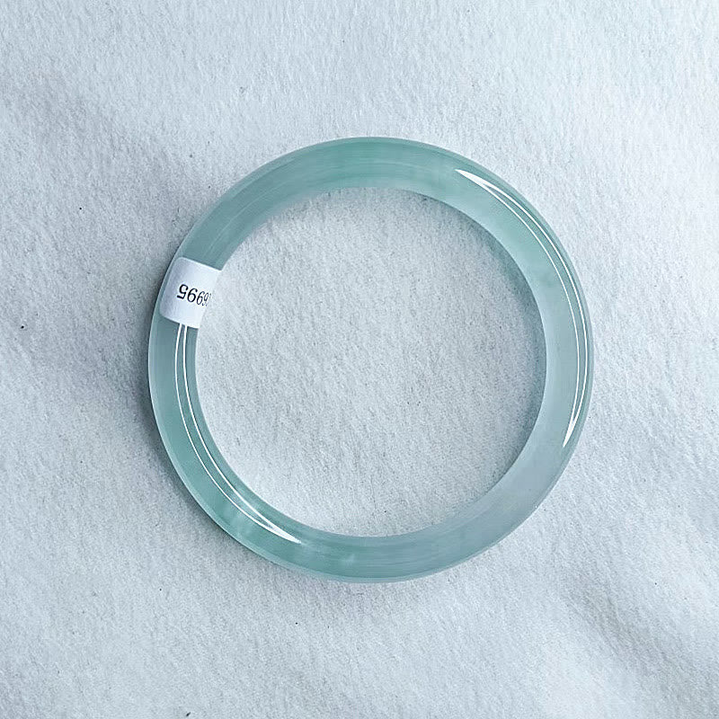 KarmaRipple's Blue Chalcedony Emotional Balance Energy Bracelet Bangle p4