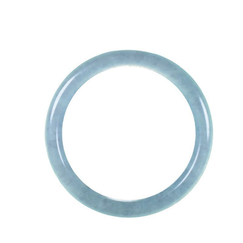 KarmaRipple's Blue Chalcedony Emotional Balance Energy Bracelet Bangle p5