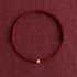 Anklet(Circumference 18-30cm) / Dark Red
