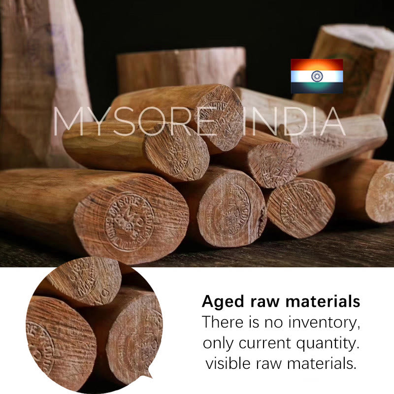 KarmaRipple's Mysore Sandalwood Wood Bead Balancing Mala Bracelet p10