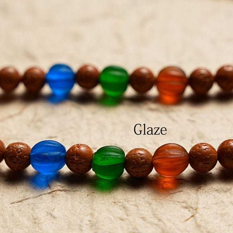 KarmaRipple's Tibet Bodhi Seed 108 Mala Beadwork Wisdom Peace Bracelet Pendant p18