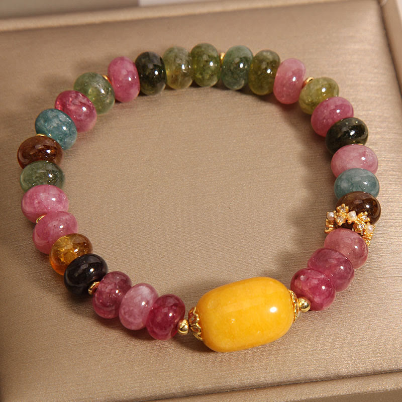 KarmaRipple's Authentic Tourmaline Topaz Positive Bracelet p4