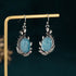 Blue Chalcedony(925 Sterling Silver Posts)