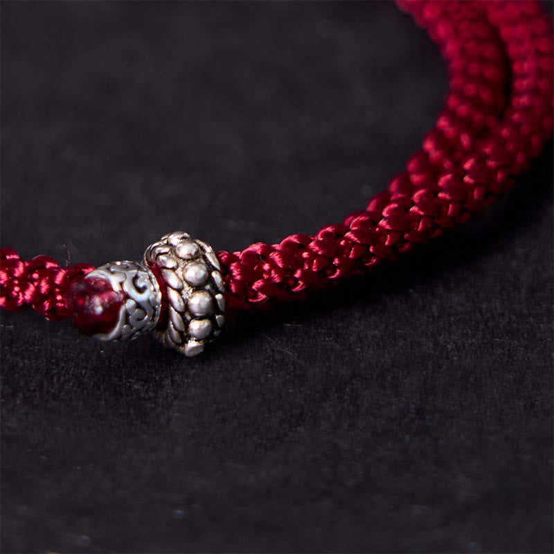 KarmaRipple's 925 Sterling Silver Elephant Safe And Well Amulet Talisman Strength Bracelet p22