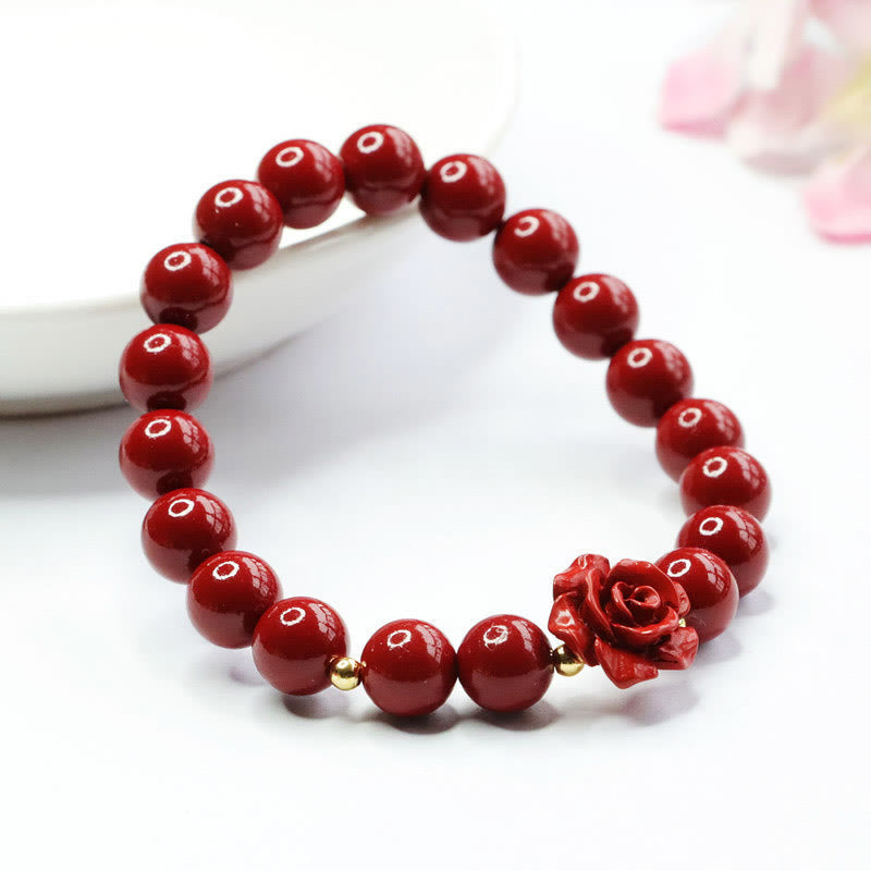 KarmaRipple's Cinnabar Rose Calm Bracelet p3