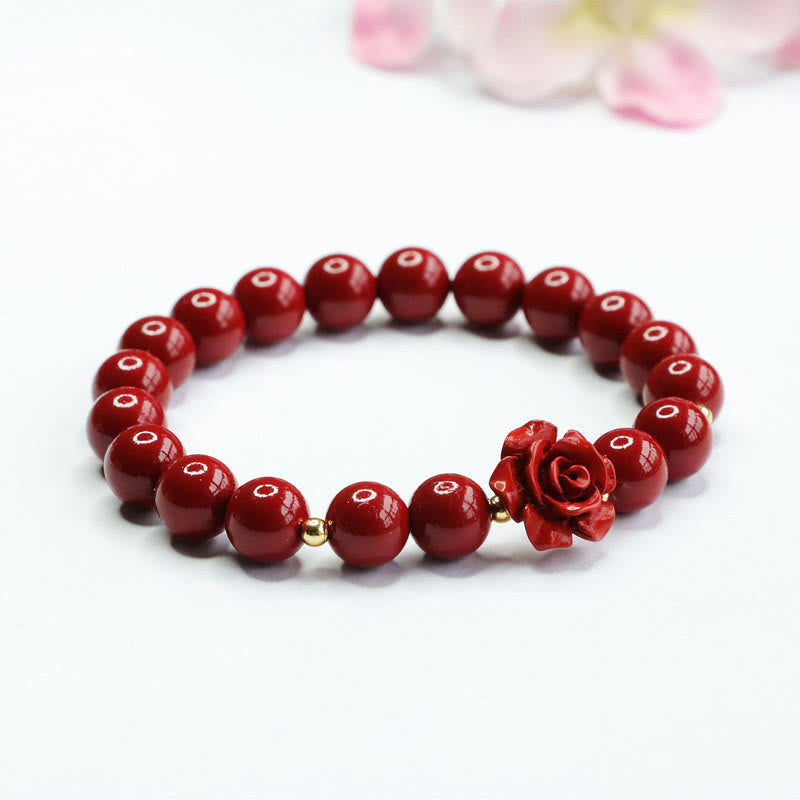 KarmaRipple's Cinnabar Rose Calm Bracelet p9
