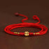 Four Leaf Clover Ingot Luck Beads Shape