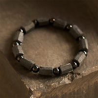 KarmaRipple's Black Tourmaline Wisdom Bracelet