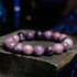 Purple Mica Stone(Wrist Circumference: 14-16cm) / 10mm