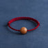 Dark Red Rope / 12mm / Anklet(Circumference 17-30cm)