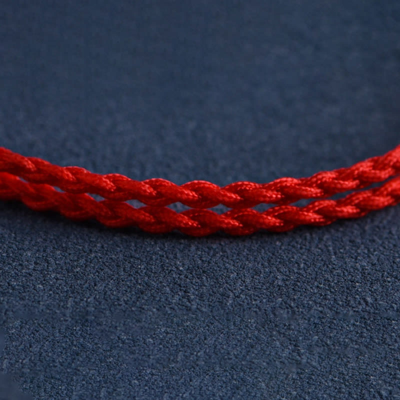 KarmaRipple's Authentic Peach Wood Bead Ward Off Evil Spirits Woven Bracelet p23