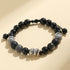 Black Onyx Black Glitter Stone Snake(Wrist Circumference: 15-17cm)