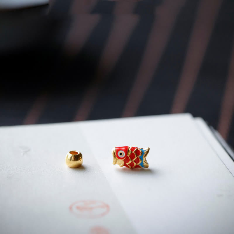 KarmaRipple's Lazurite Koi Fish Positive Bracelet p6