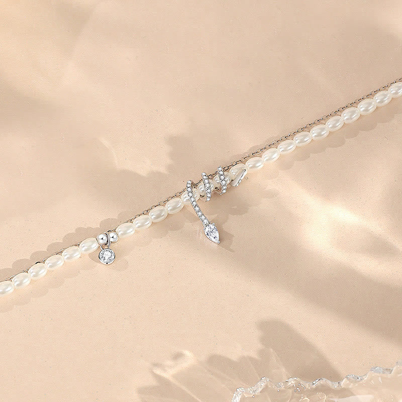 KarmaRipple's 925 Sterling Silver Year Of The Snake Pearl Bracelet Pendant Necklace p17