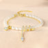 Pearl Golden Bracelet(Length: 16+4cm)