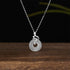 Chalcedony 925 Sterling Silver Snake