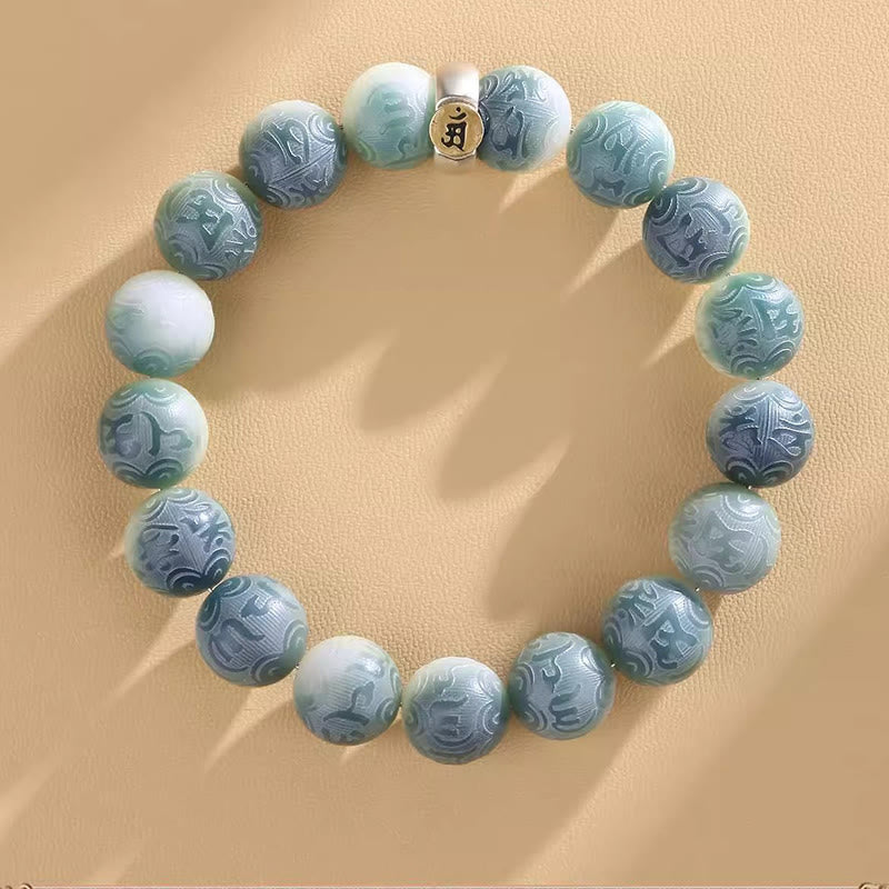 KarmaRipple's Chinese Zodiac Natal Buddha Bodhi Seed Om Mani Padme Hum Engraved Wisdom Bracelet p21