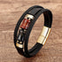Brown-Red-Black Tiger Eye / 18-20cm