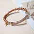 Gray Agate Sandalwood(Wrist Circumference: 14-16cm)