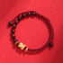 Small Leaf Red Sandalwood Red Rope (Wrist Circumference: 15-18cm)