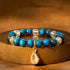 Blue Tiger Eye White Crystal (Wrist Circumference: 15-16cm)