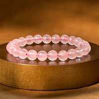 KarmaRipple's Rose Quartz Balancing Energy Bracelet
