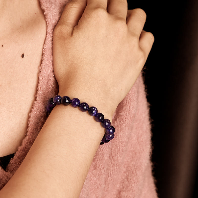 KarmaRipple's Purple Tiger Eye Creativity Bracelet p3