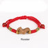 Rooster / Red Rope(Wrist Circumference: 12-19cm)