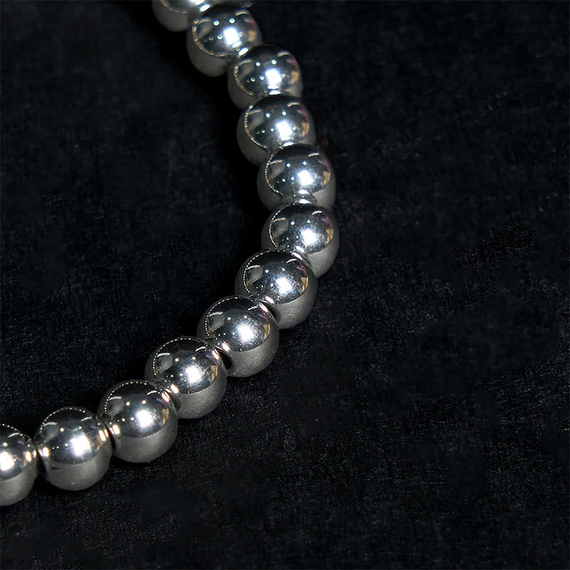 KarmaRipple's Titanium Steel Good Fortune Balance Bracelet p6