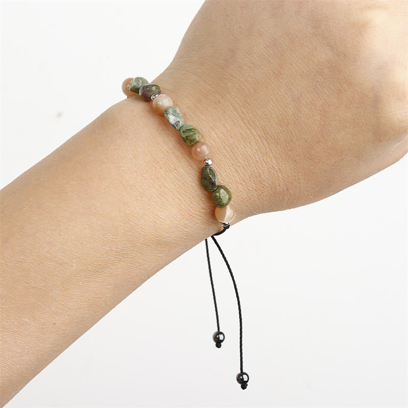 KarmaRipple's You Are Amazing Rhyolite Sun Stone'sitive Bracelet p12