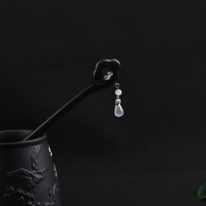 KarmaRipple's Ebony Auspicious Cloud Courage Hairpin p1