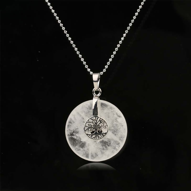 KarmaRipple's Various Gemstone'se Quartz Green Aventurine Amethyst The Tree of Life Kindness Pendant Necklace p27