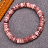 KarmaRipple's Authentic Tibetan Camel Bone Purple Blood Beadwork Keep Away Evil Spirits Bracelet