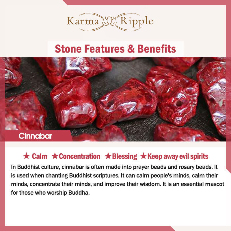 KarmaRipple's Cinnabar Blessing Red String Bracelet For Kids p13