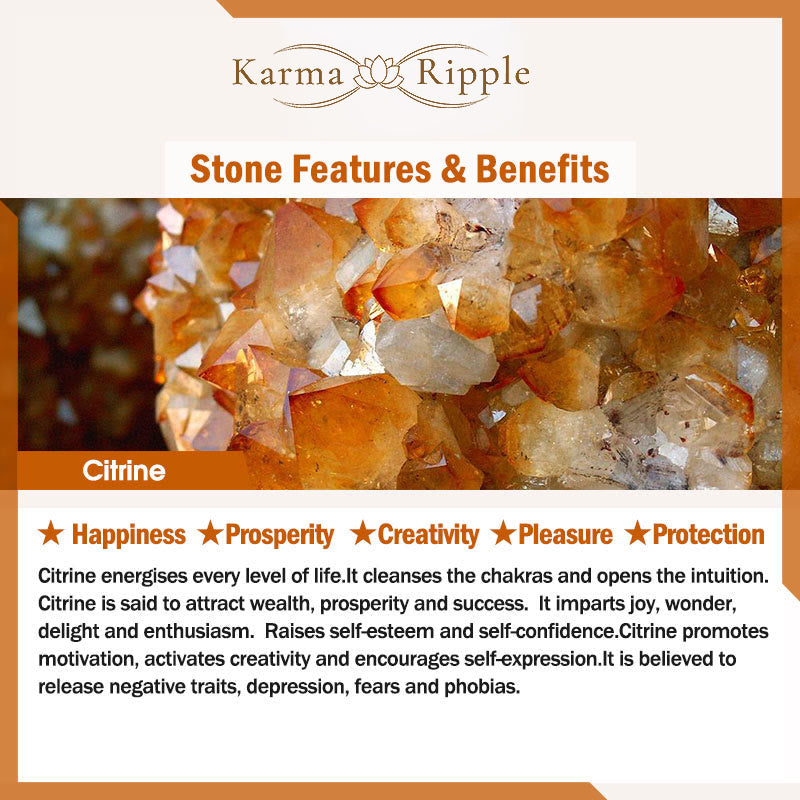 KarmaRipple's FengShui Citrine PiXiu Wealth Bracelet p8