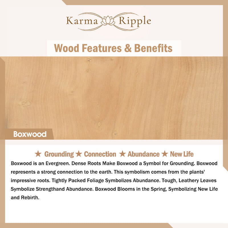 KarmaRipple's Green Sandalwood Boxwood Lotus Soothing Bracelet p19