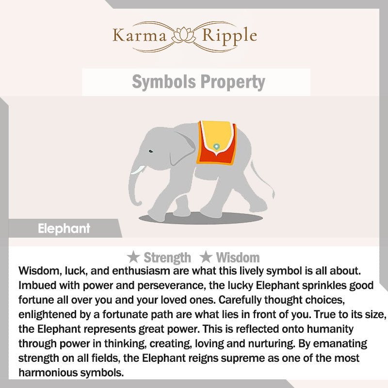 KarmaRipple's Sandalwood Jade Elephant Protection Bracelet p16