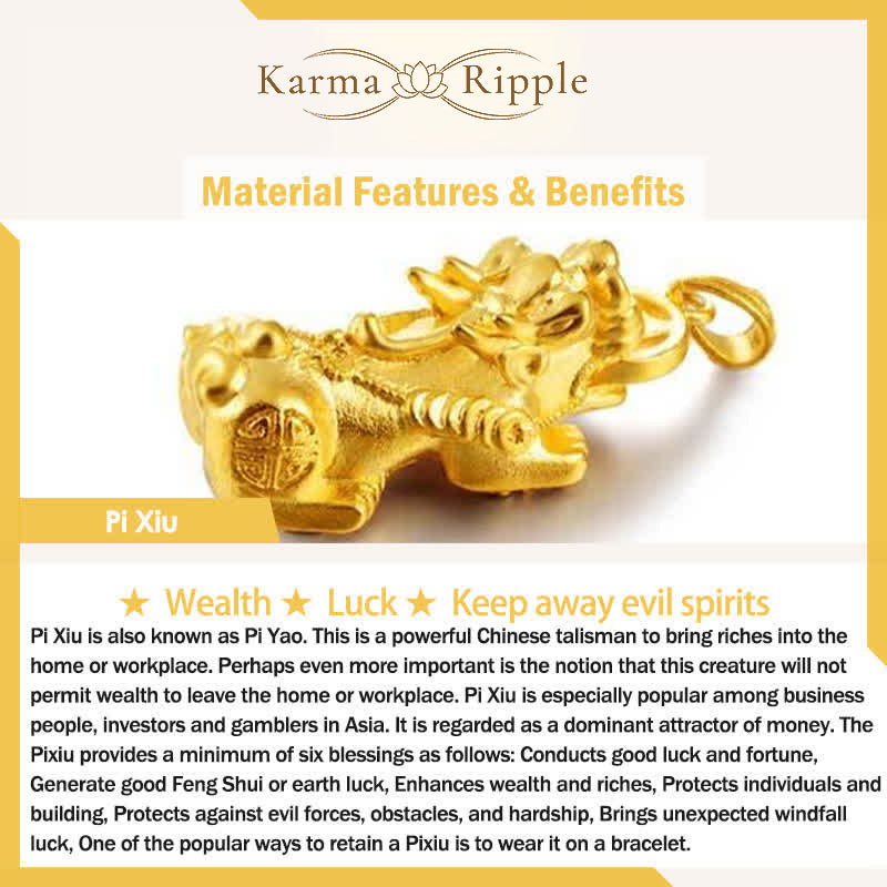 KarmaRipple's Authentic Aquamarine Pixiu Serenity Balancing Bracelet p7