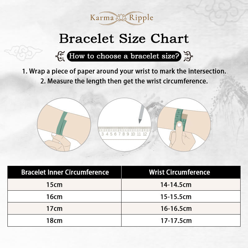 KarmaRipple's Ebony Wood Dzi Bead Bronze Protection Pair Bracelet p9