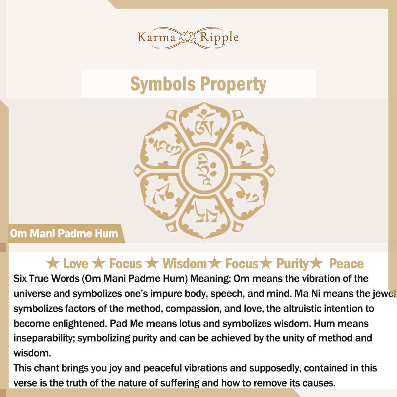 KarmaRipple's Tibetan Nine-Eye Dzi Bead Om Mani Padme Hum Turquoise Protection Rotatable Bracelet p8