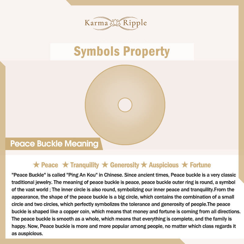 KarmaRipple's Chalcedony Peace Buckle 925 Sterling Silver Fu Character Year Of The Snake Positive Pendant Necklace p9