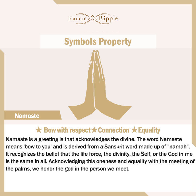 KarmaRipple's 925 Sterling Silver Namaste Equality Stud Earrings p15