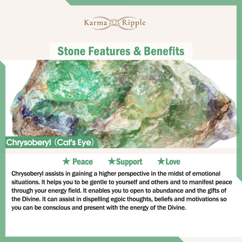 KarmaRipple's Sandalwood Cat's Eye Fu Character Talisman Protection Bracelet p19