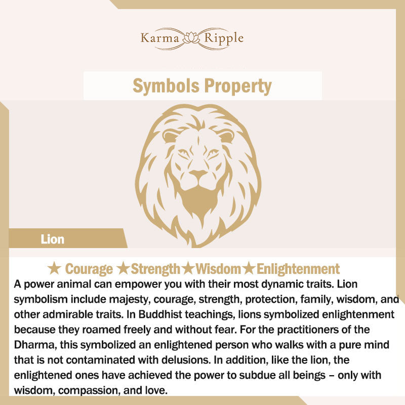 KarmaRipple's Authentic Silver Sheen Obsidian Lion Wrist Mala Protection Tassels Pocket Mala Car Decoration p8