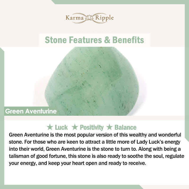 KarmaRipple's Green Aventurine Flower Agate Positivity Hairpin Decoration p8