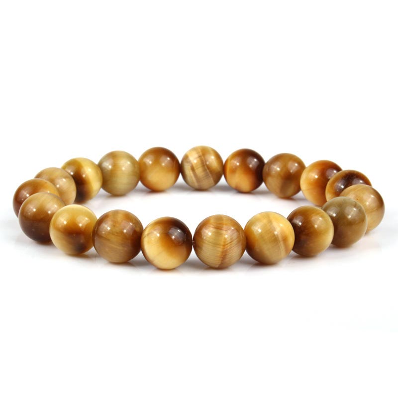 KarmaRipple's Anxiety Stress Balancing Gemstone Tiger Eye Bead Bracelet p3